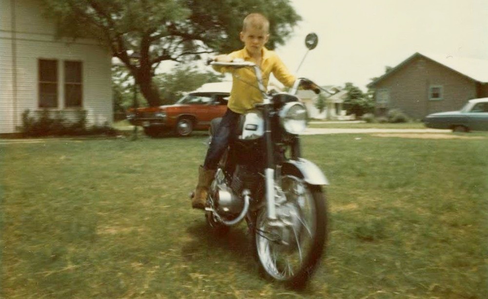 First motorcycle